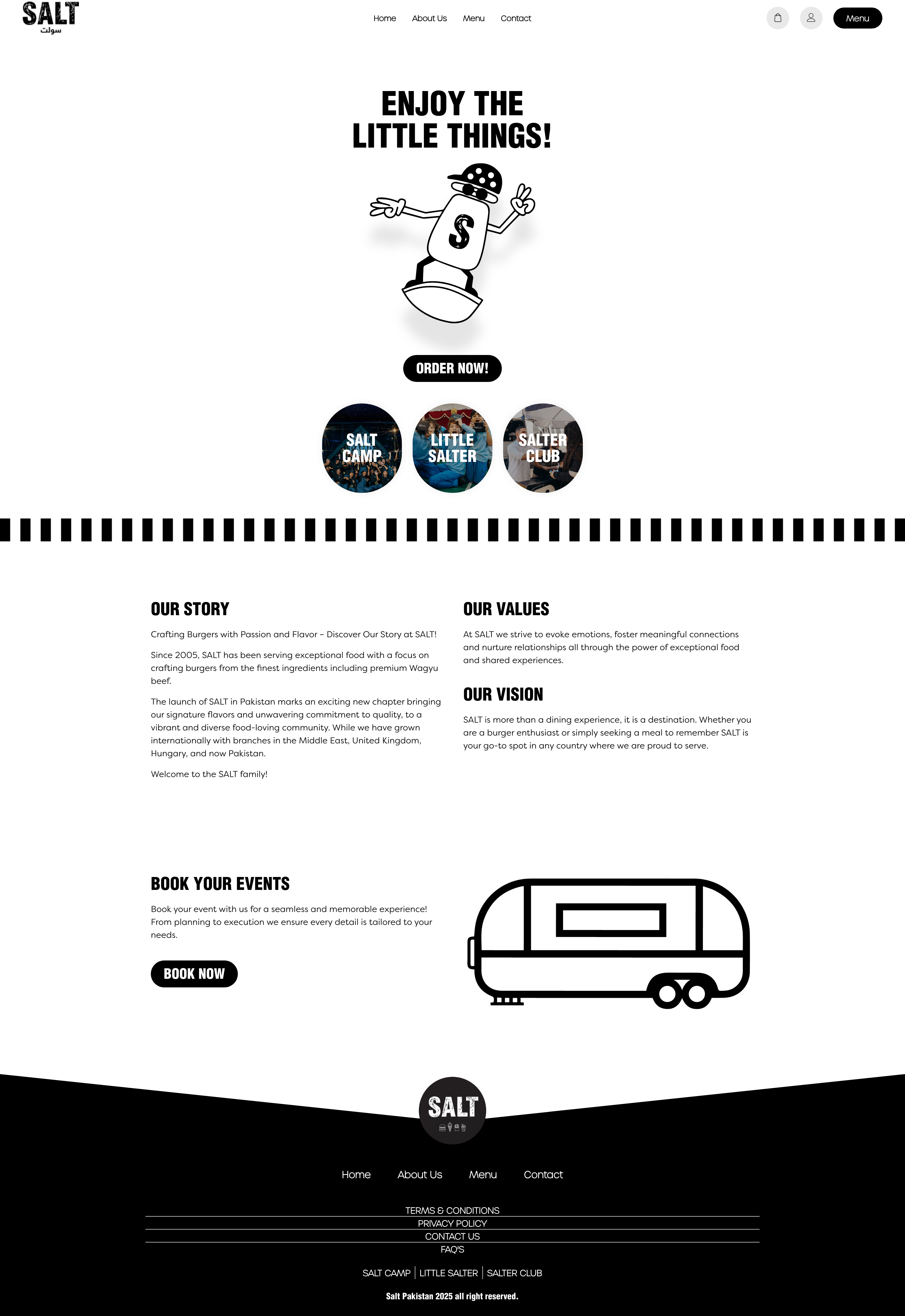 Salt Pakistan website